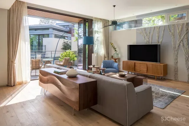 350㎡成都麓湖沉香谷别墅 | 中英致造设计事务所