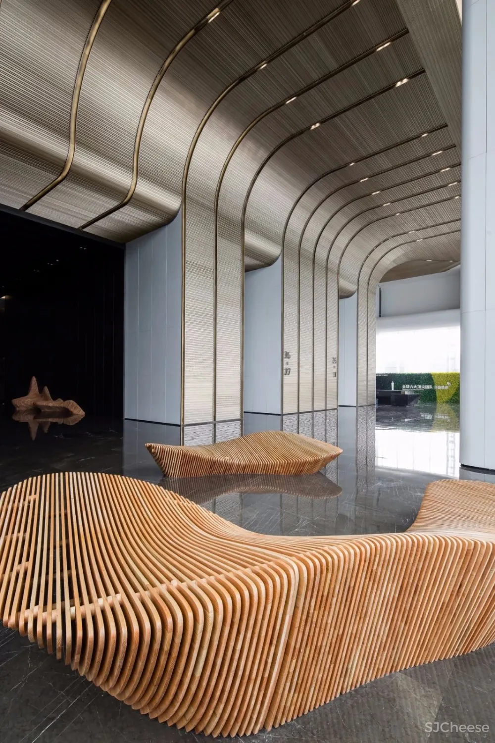 新作| 超高颜值办公设计,全感官空间艺术营造 首