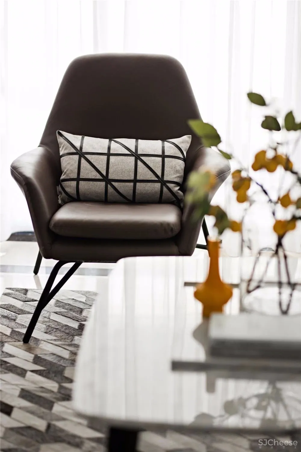 【GND设计】有个性有温度的紧凑刚需户型样板房设计方案