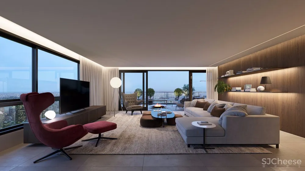 真正的设计生活体验丨保持空间与建筑的语言和谐