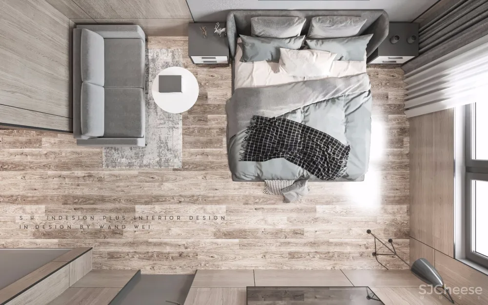 “木衫”西安260m²大平层室内空间设计 | S.H.INDESIGN PlUS