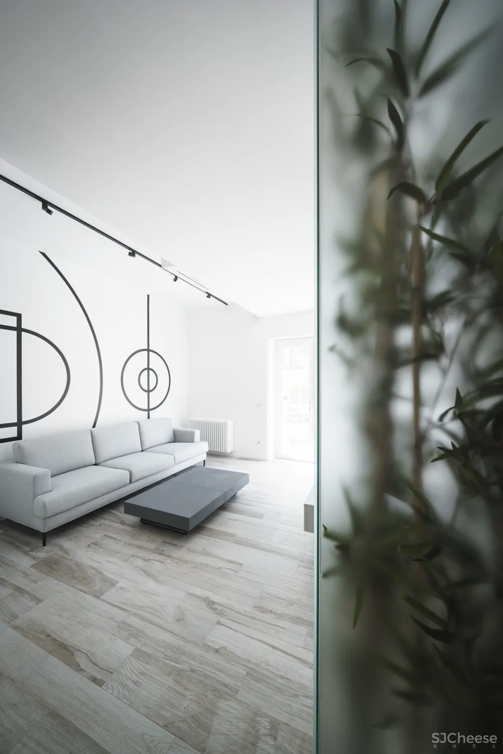 把空间想象成一个游乐场，65㎡罗马极简公寓 | Brain Factory 首