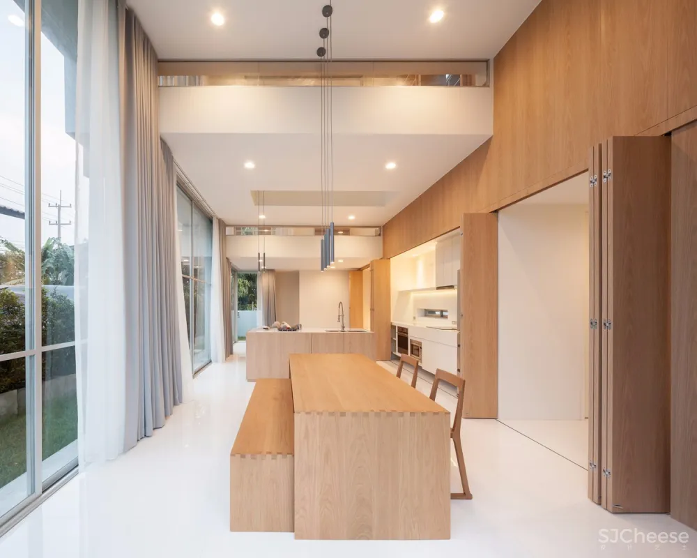 127㎡泰国丁克家庭住宅 | IDIN Architects