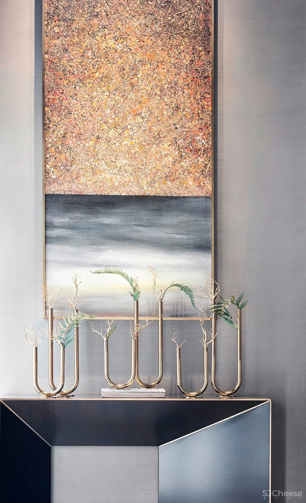 中海世纪荟售楼处，NEW ART DECO的诗意景观 | 本则设计