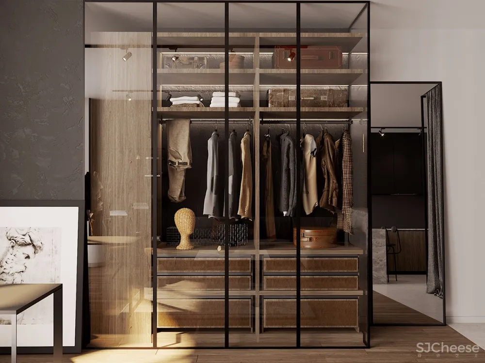 朴实无华的简约公寓丨 却是最有质感的设计 首