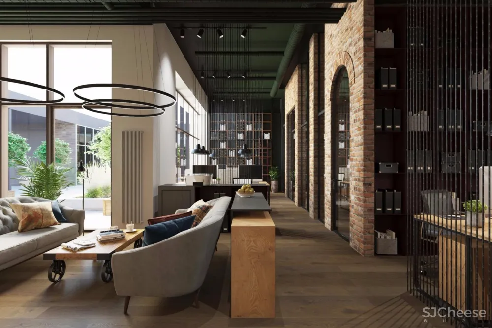 180㎡莫斯科Loft风时尚办公空间 | ze workroom 首