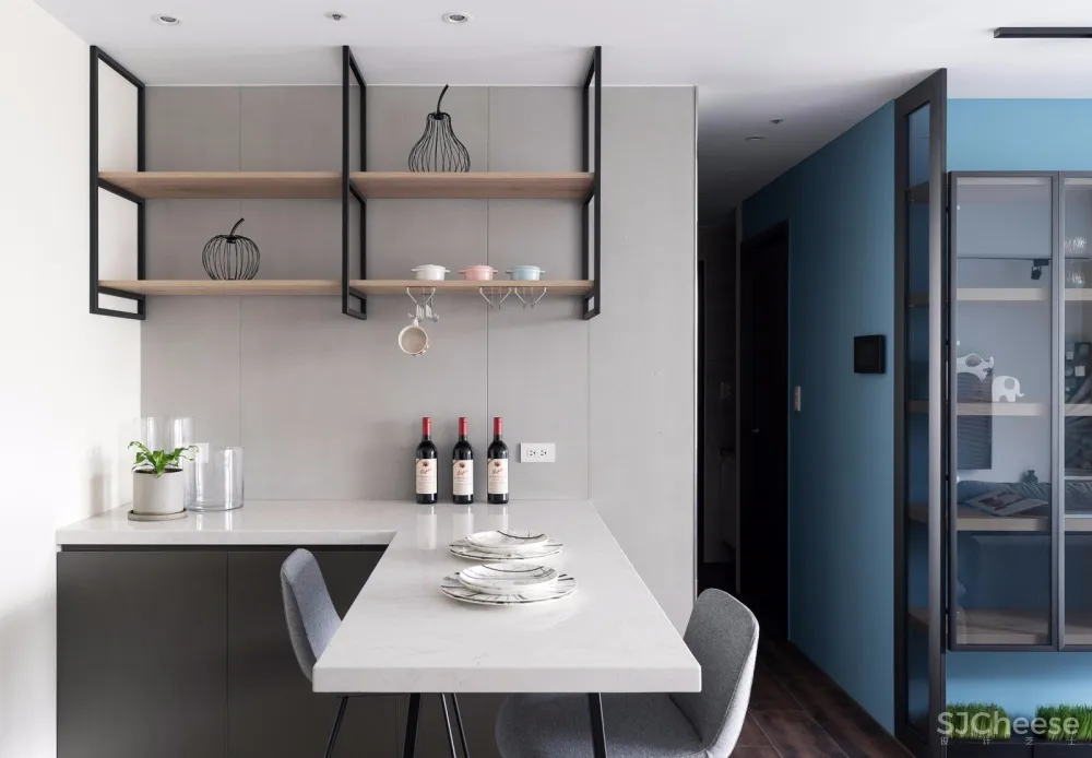 109㎡现代都会宅 | 橙果创意国际设计