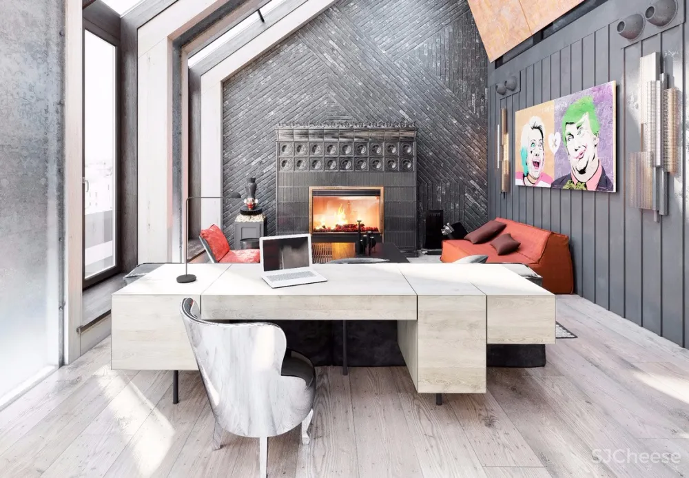 乌克兰工业风别墅 | Anjey Babych 首