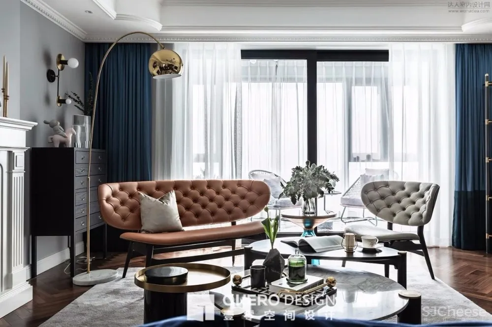 “简欧"摇身一变丨去风格化大House的摩登时髦艺术家