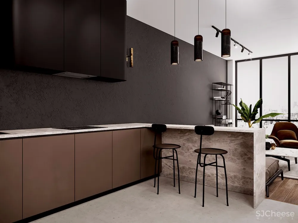 朴实无华的简约公寓丨 却是最有质感的设计 首