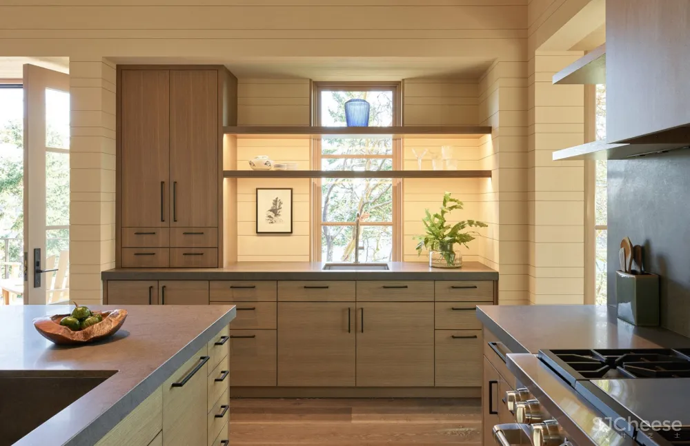 山坡上的私人住宅,美国 / Hoedemaker Pfeiffer