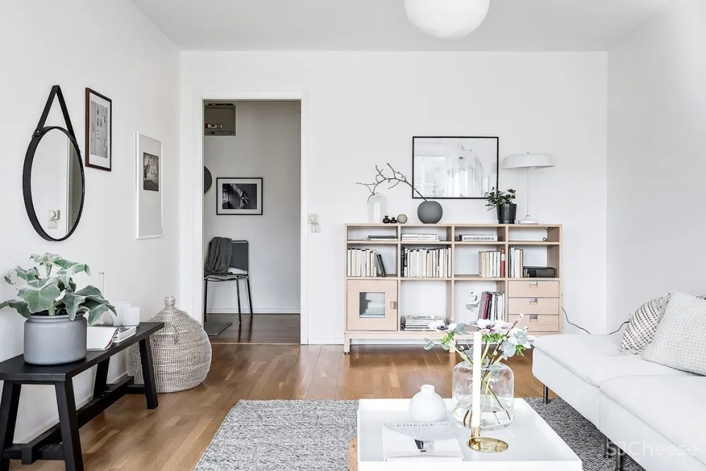 瑞典白色北欧风住宅 | Sandra Stals 首