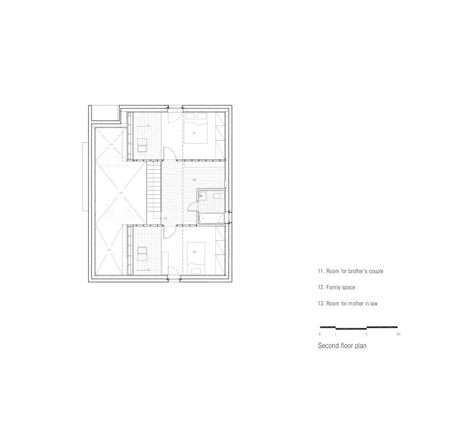 June Architect | 形式简洁整体和细节结合的住宅空间