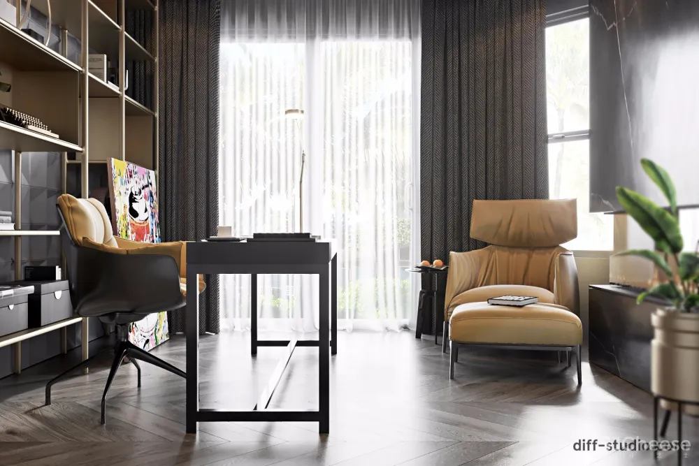 童趣与格调并存,洛杉矶别墅设计 | Diff.Studio