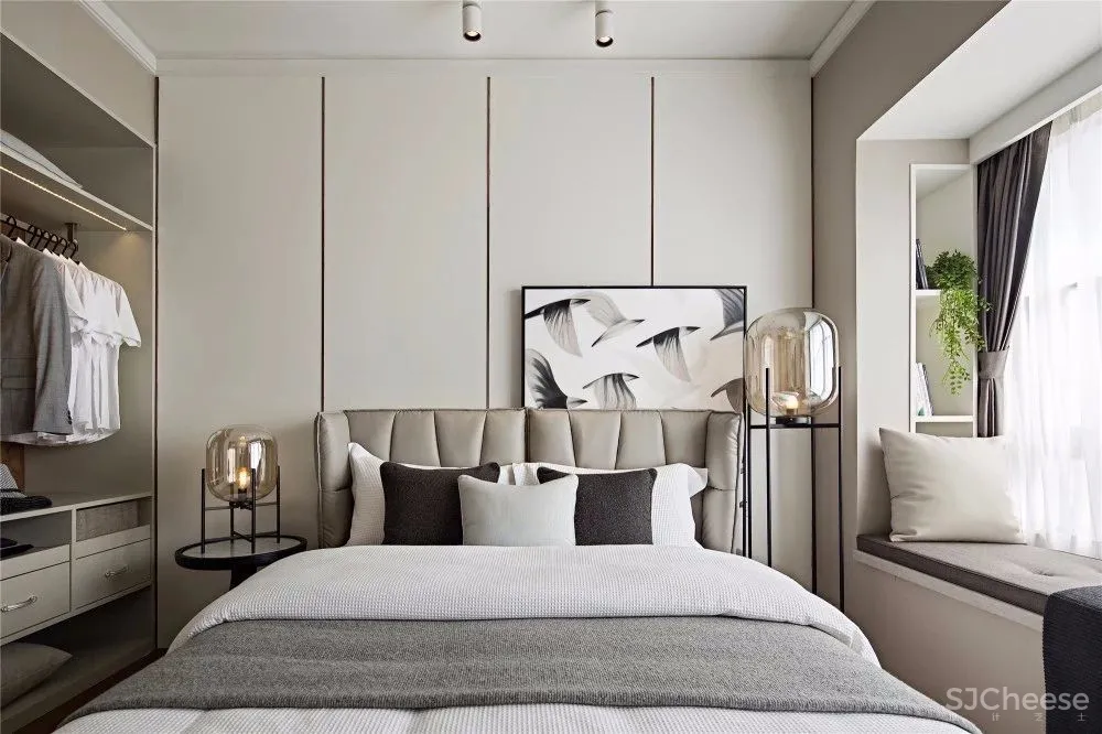 【GND设计】有个性有温度的紧凑刚需户型样板房设计方案