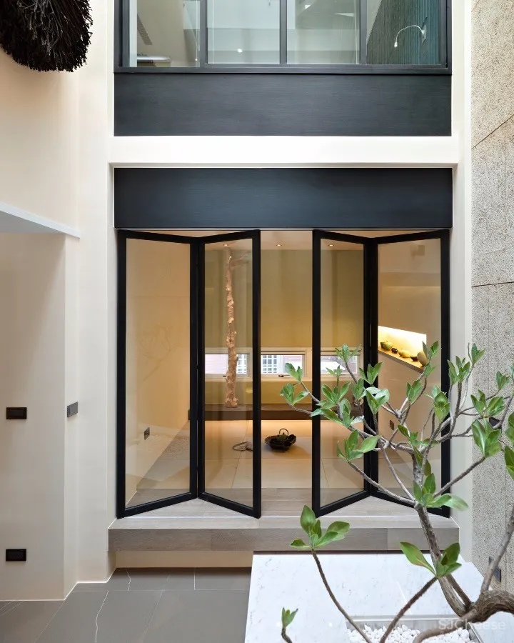 现代极简独栋住宅 | 两册空间设计