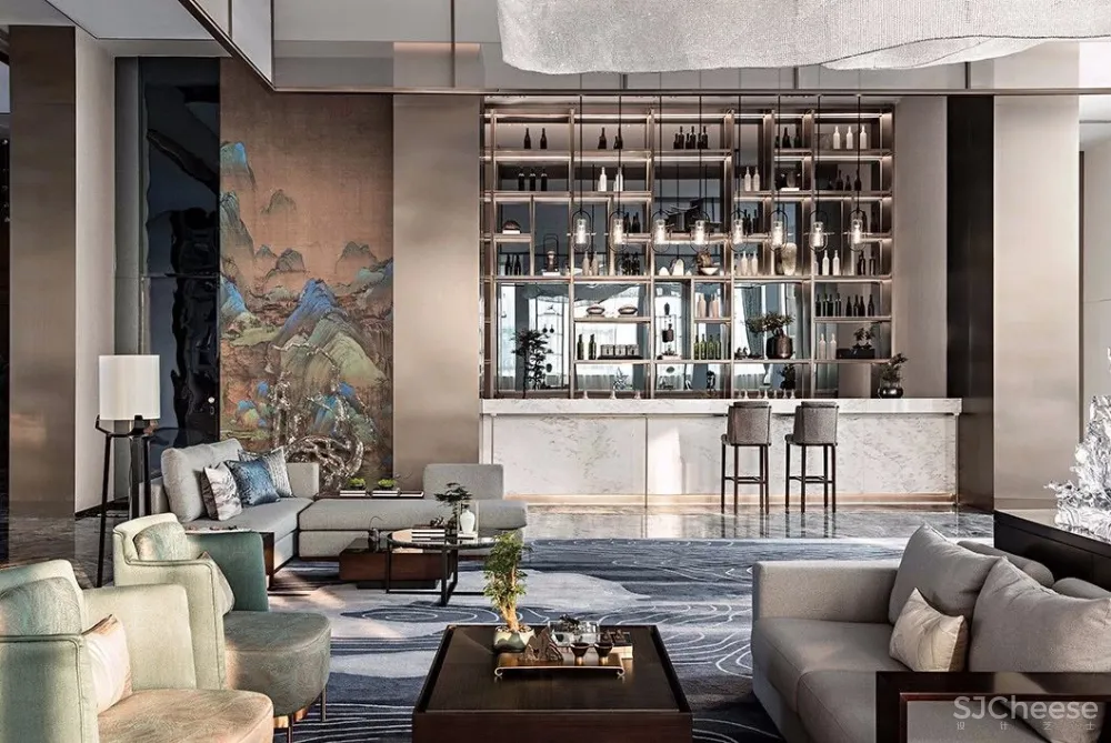 【IDEAL-YLH地产设计】900㎡东方韵味售楼处 | 节能建筑里的艺术世界！