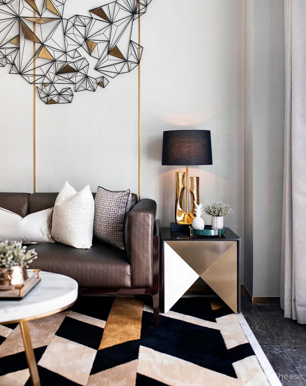 中海世纪荟售楼处，NEW ART DECO的诗意景观 | 本则设计