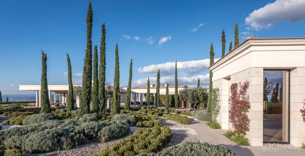 首发 | Edward Tuttle设计 Amanzoe宫殿式豪华酒店与别墅