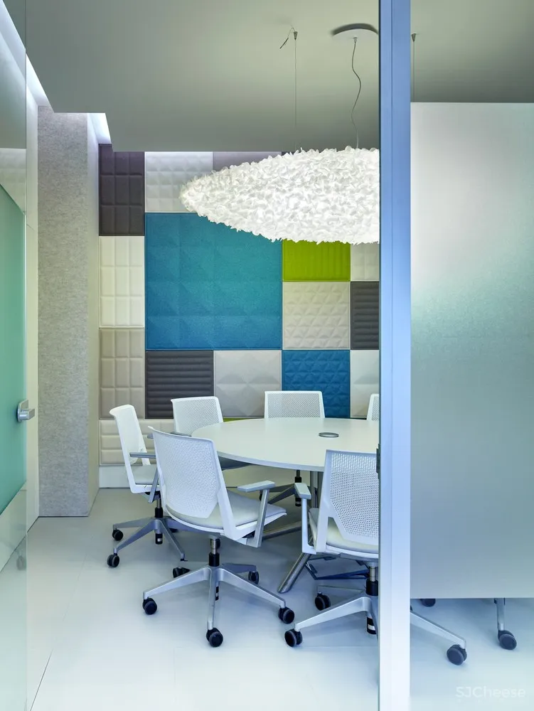 新作 | VOX Architects 俄罗斯渐变天空蓝办公空间