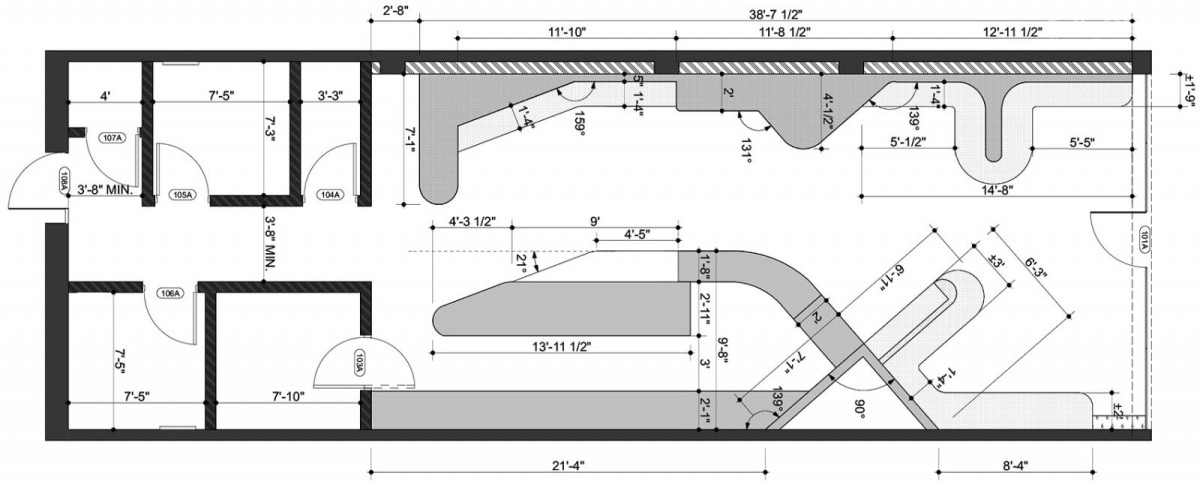 神秘的森林主题,洛杉矶大脚怪咖啡厅 | Dan Brunn Architecture 首