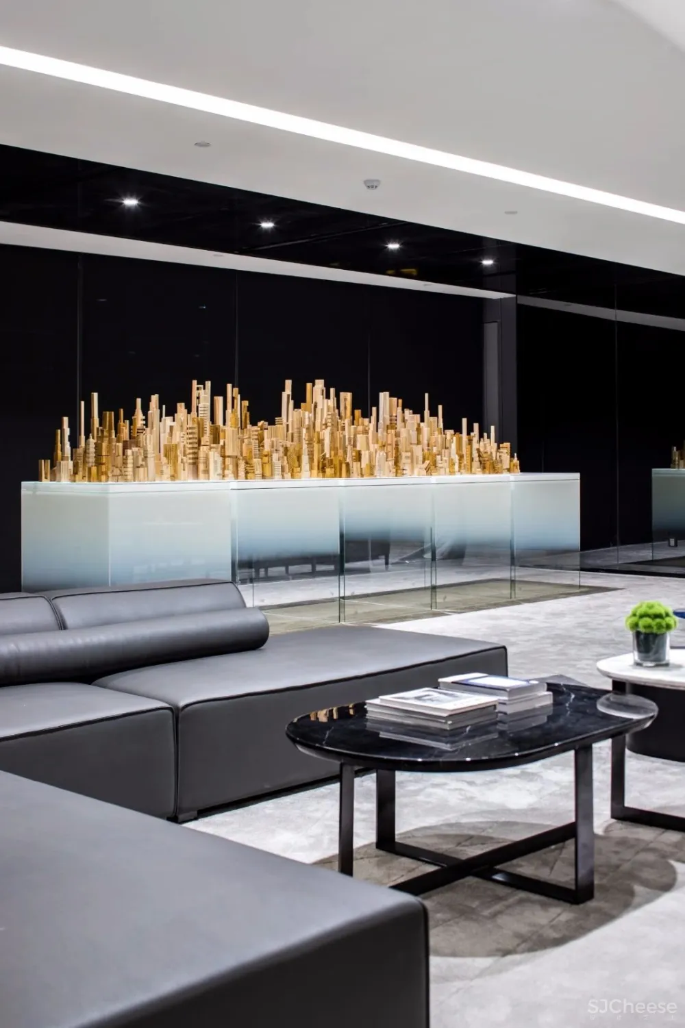 新作| 超高颜值办公设计,全感官空间艺术营造 首