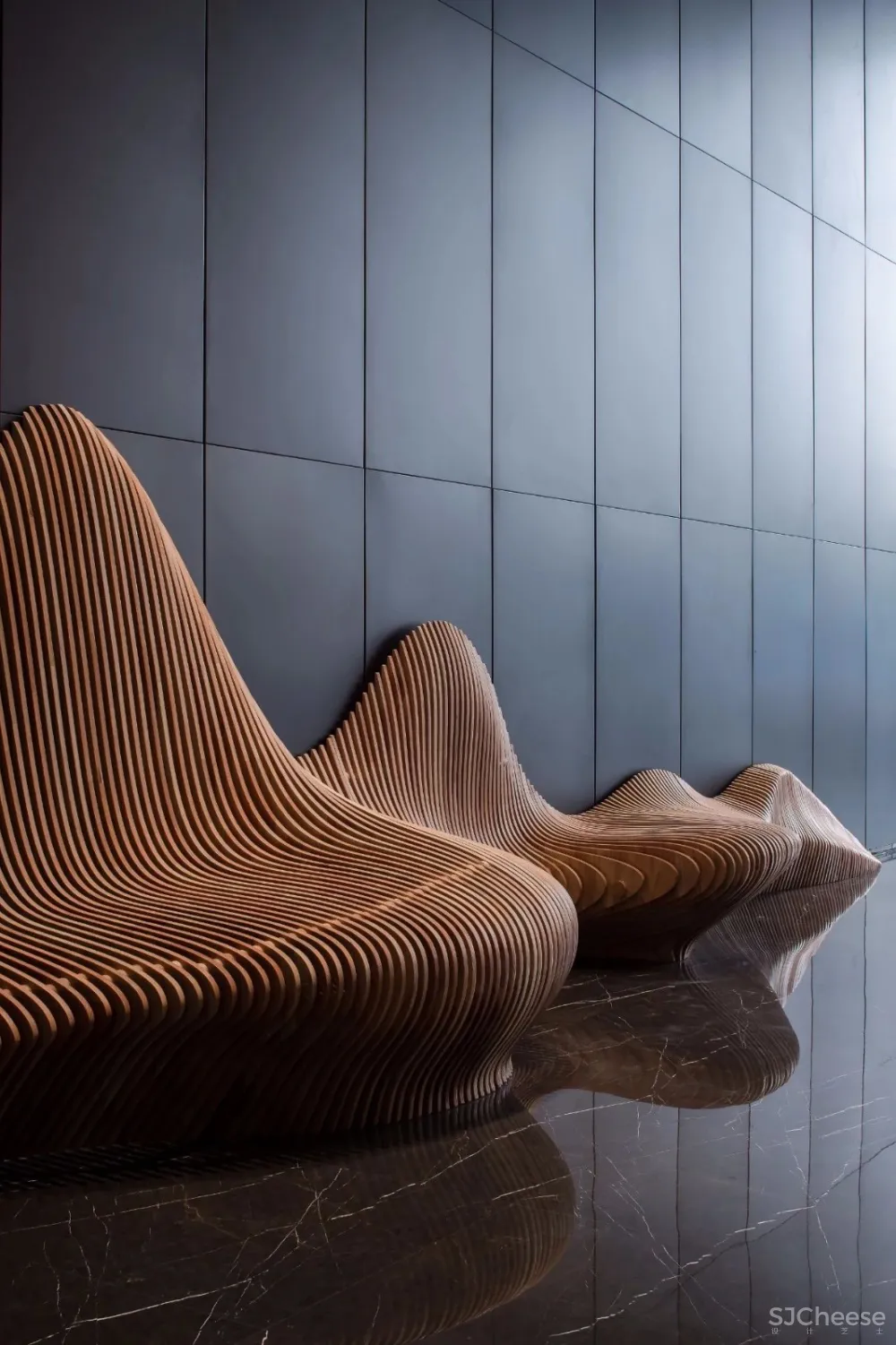 新作| 超高颜值办公设计,全感官空间艺术营造 首