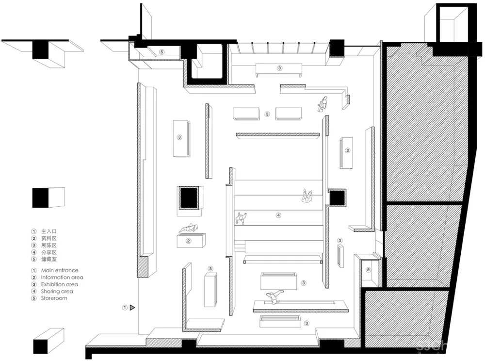 兼建筑 | 北京茶素材·新匠人粉色市集 首