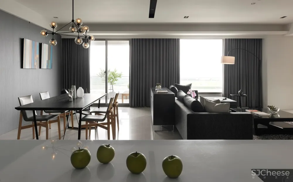 214㎡现代风格住宅 | 共禾设计