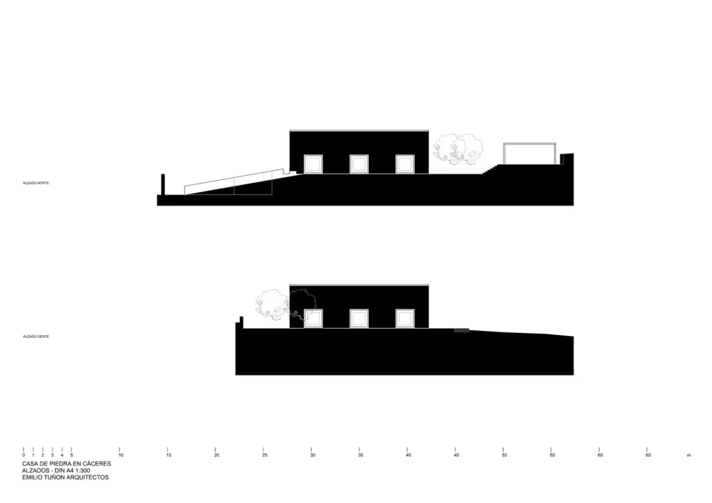 卡塞雷斯石屋 / Tuñón Arquitectos