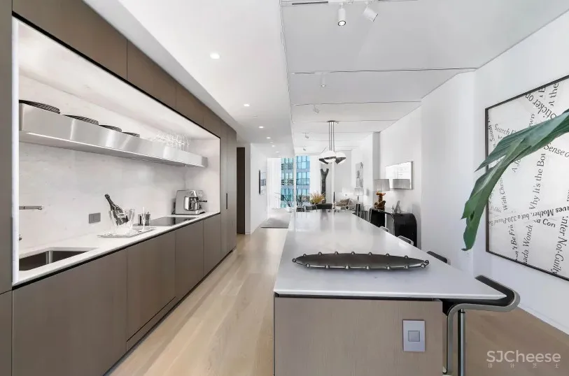 诺曼·福斯特设计最苗条的公寓楼, 样板房走起了简约奢华风!