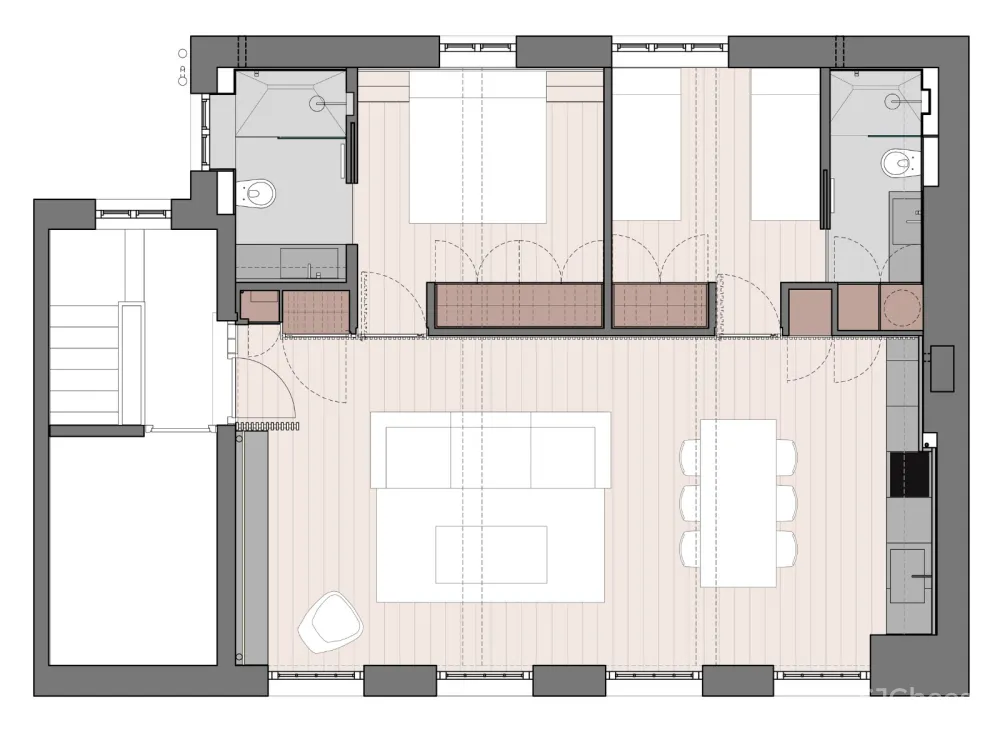 首发 | Proctor & Shaw 文艺清新伦敦公寓 首