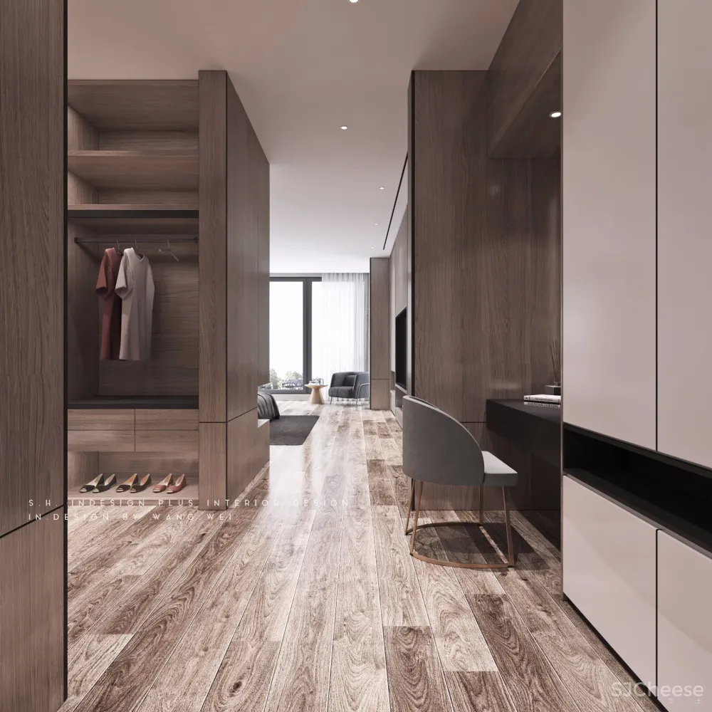 “木衫”西安260m²大平层室内空间设计 | S.H.INDESIGN PlUS