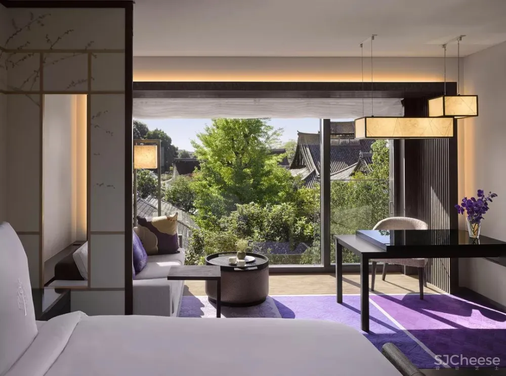 日本京都四季酒店丨融合现代主义风格和日本传统建筑美学 首