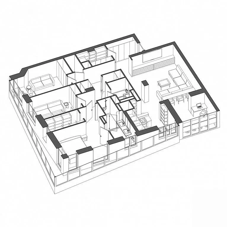 150㎡,美到爆的室内空间设计!