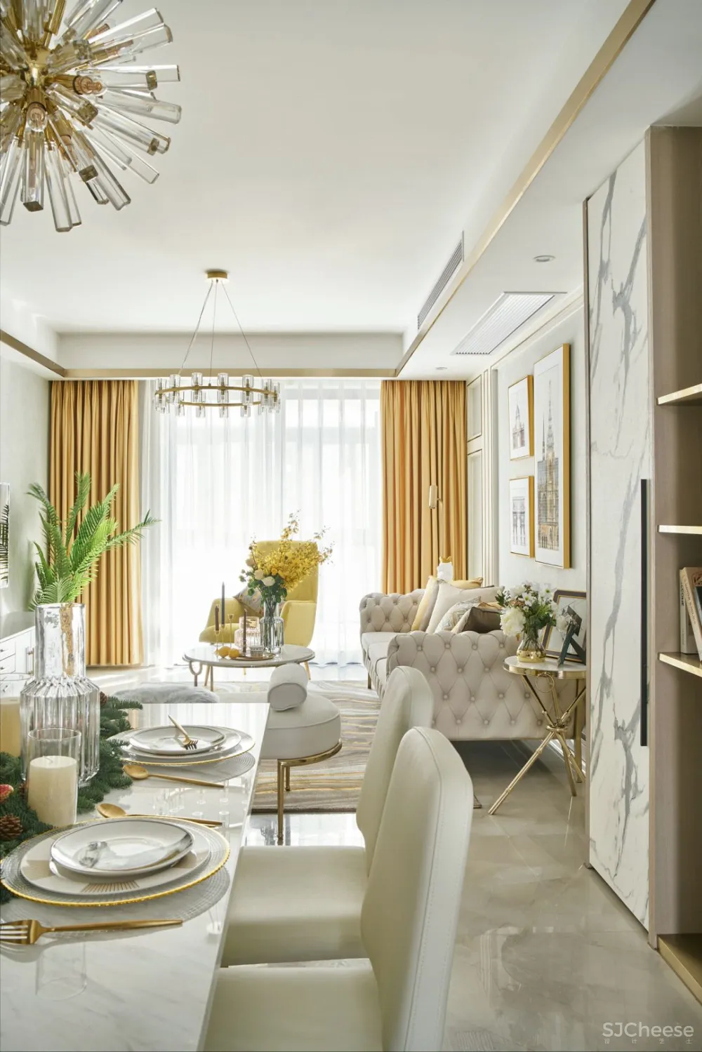 【力设计新作】倾城之光半包家装设计方案