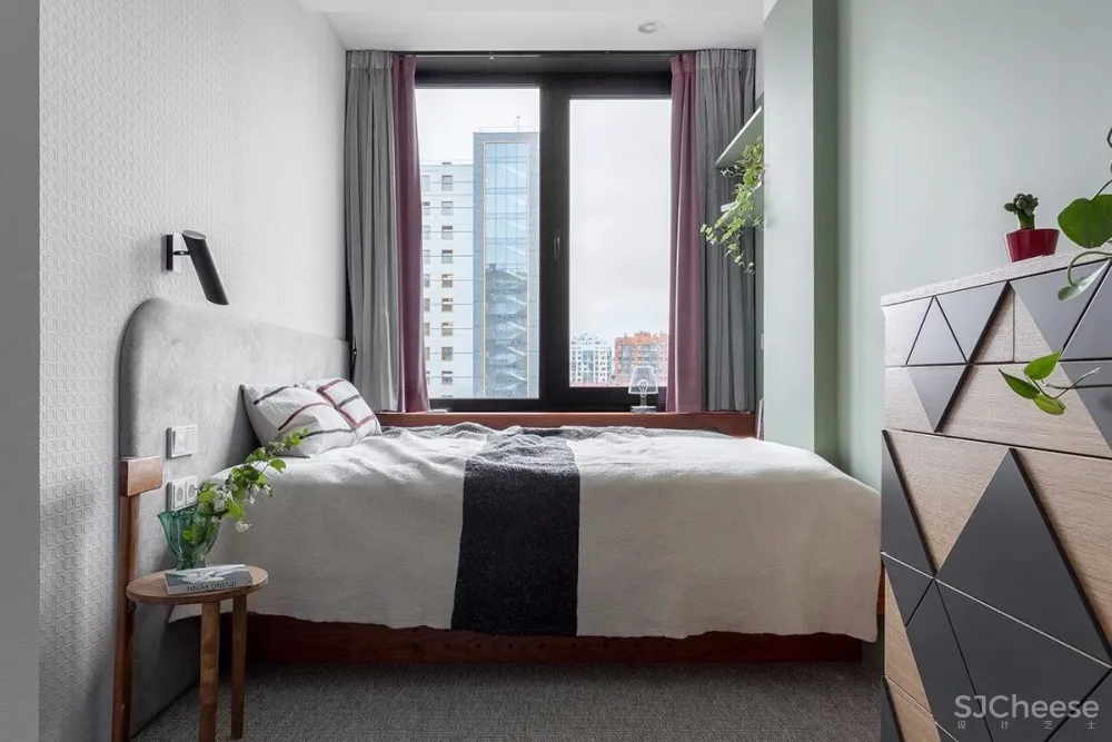 90㎡ 时尚彩色公寓丨家就该这样充满活力 首