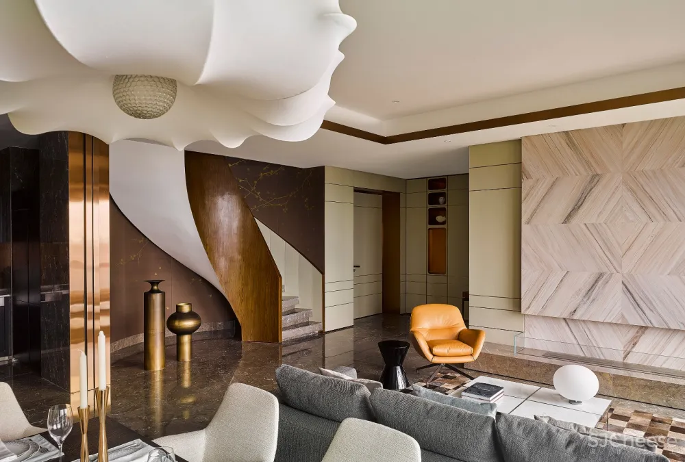 方磊重磅力作 | 上海原法租界顶级大平层至臻格调 嘉御庭顶层样板间 首