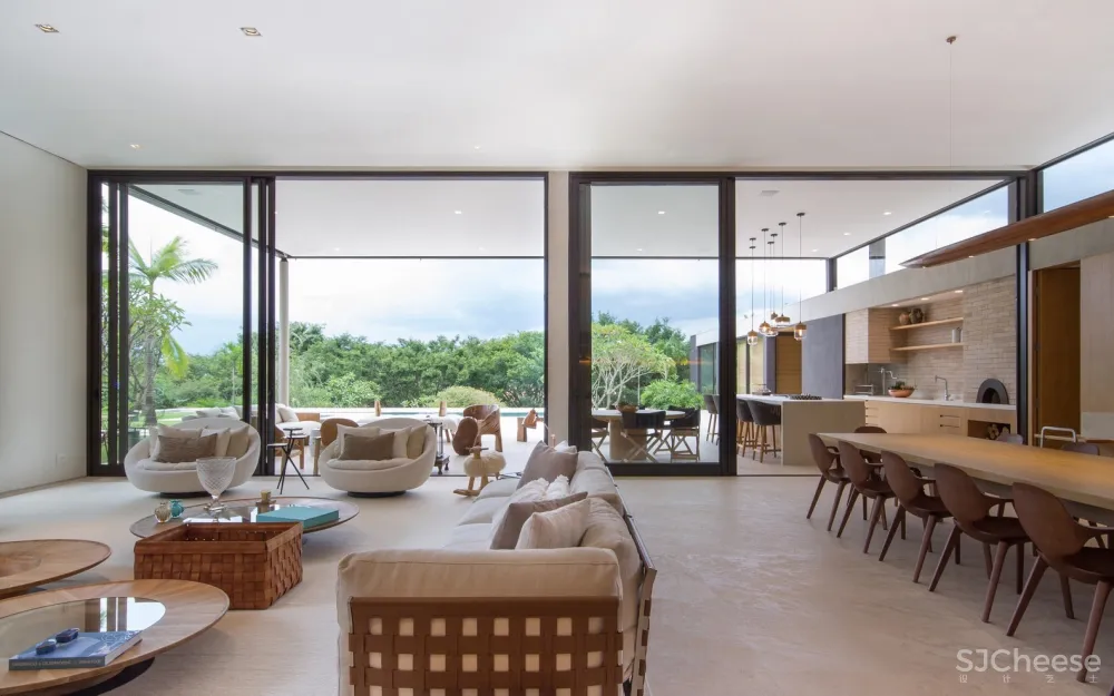 拥有六间套房的巴西自然别墅 | CCB Paineiras