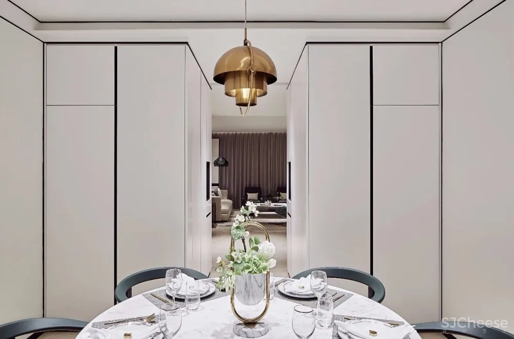 新作 | 深圳万科瑧山府，180m² 香蜜湖畔极简大宅 首