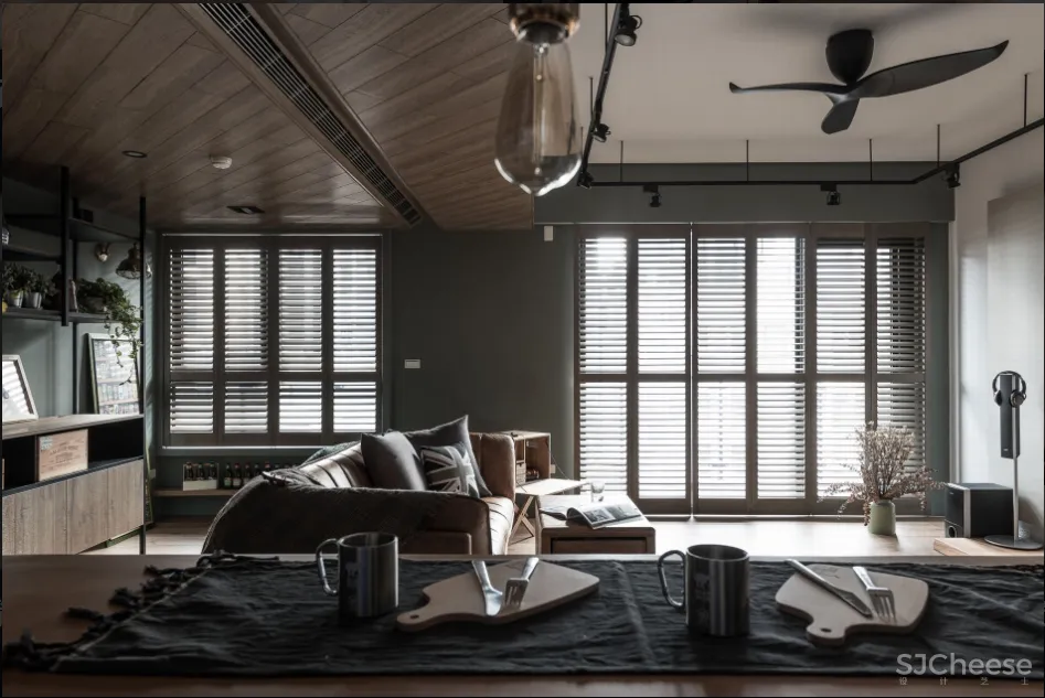 美式工业风住宅 | 羽筑设计