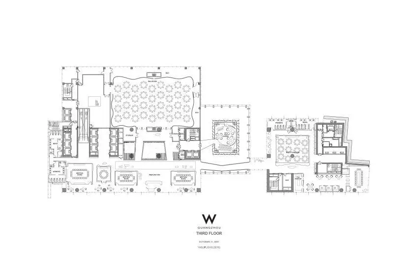 广州W酒店 概念设计方案+CAD施工图+实景+物料丨2.21G