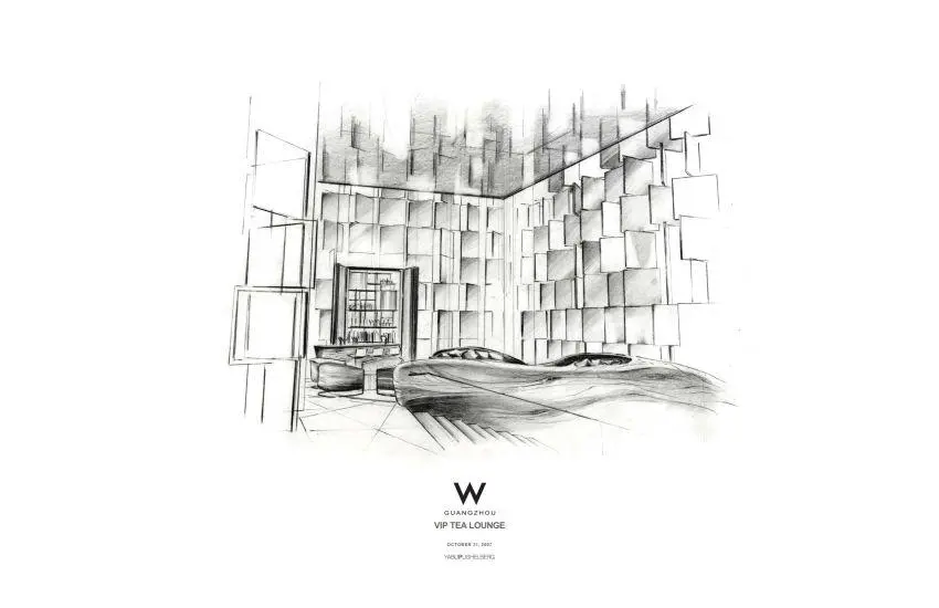 广州W酒店 概念设计方案+CAD施工图+实景+物料丨2.21G