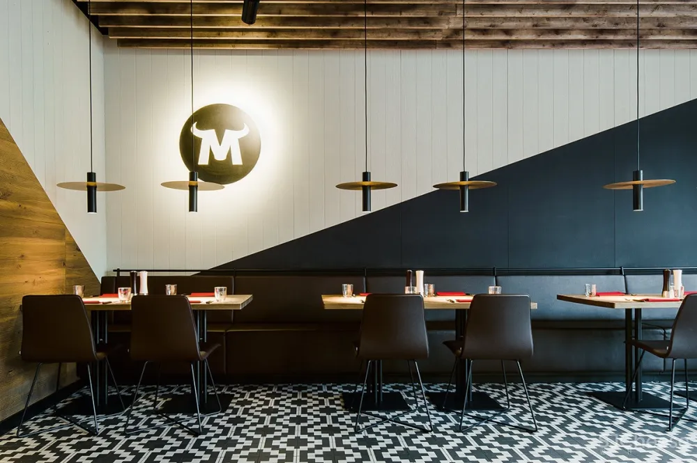 甄选国外餐厅空间设计Restaurant22套（带平面图）529P丨710M