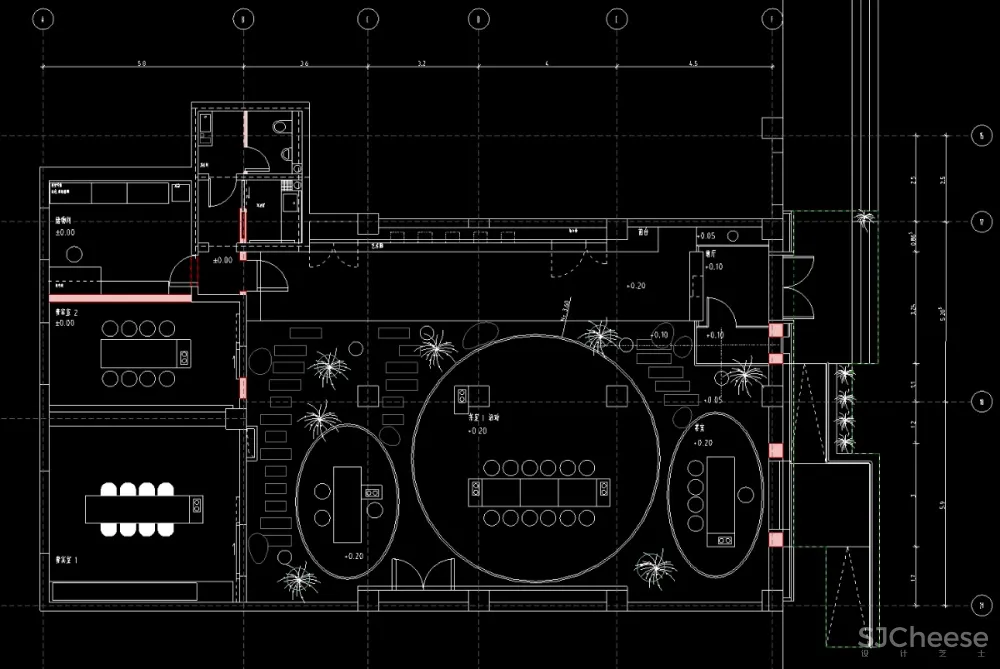 【SMU｜简间建筑】北京得慧茶空间｜施工图+官方摄影+视频｜53M