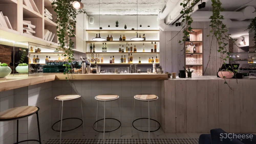 甄选国外餐厅空间设计Restaurant22套（带平面图）529P丨710M