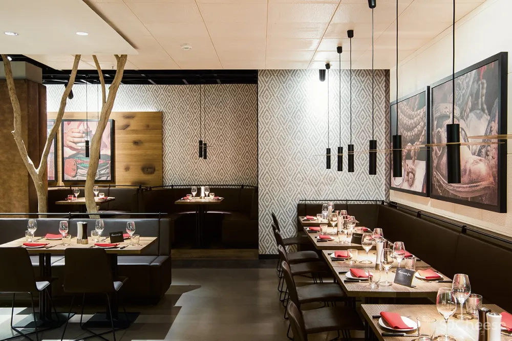 甄选国外餐厅空间设计Restaurant22套（带平面图）529P丨710M