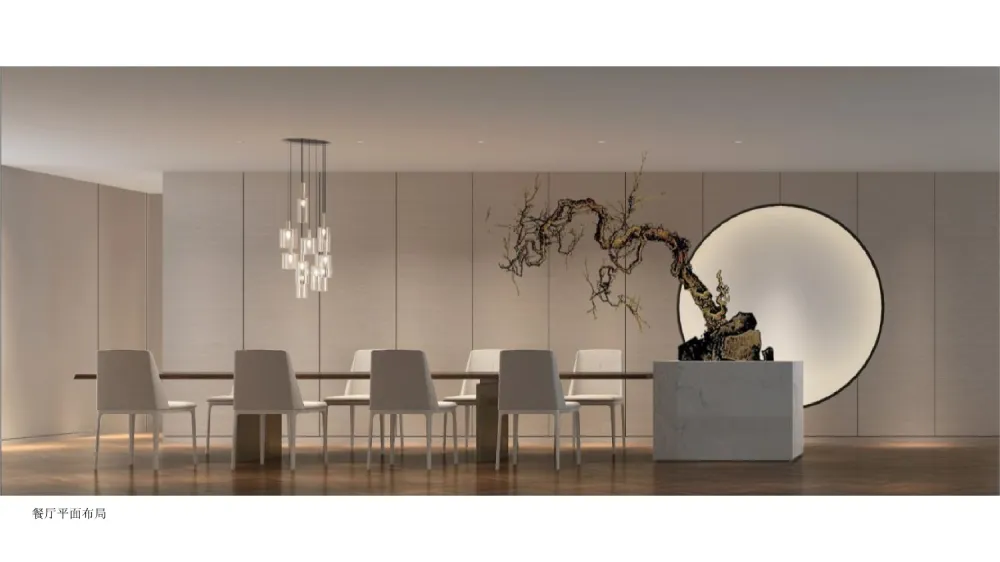 梁建国－北京万科新中式禅意丨软装方案PPT（50页）+施工图丨536M