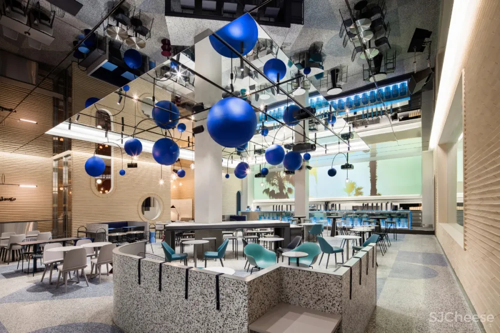 甄选国外餐厅空间设计Restaurant22套（带平面图）529P丨710M