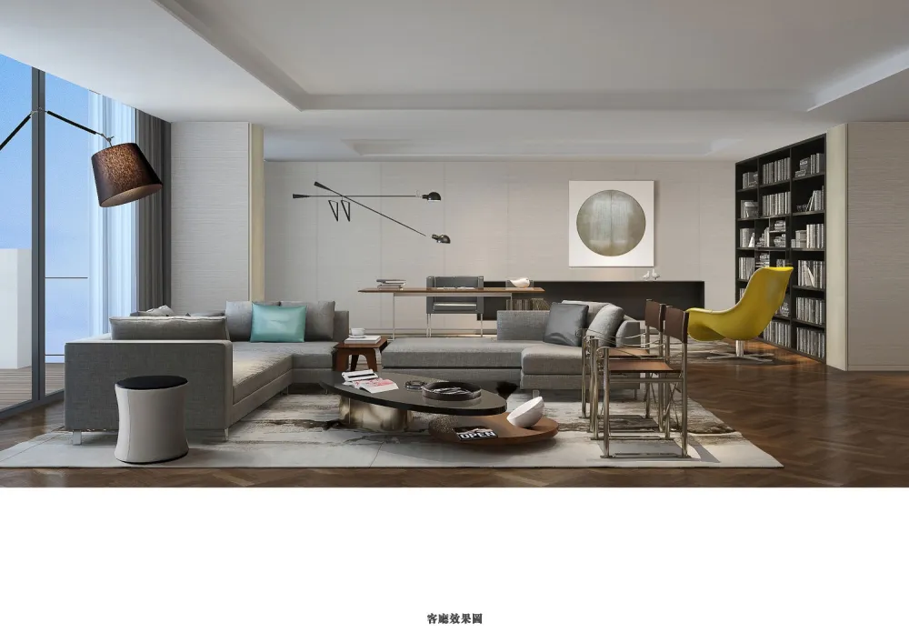 梁建国－北京万科新中式禅意丨软装方案PPT（50页）+施工图丨536M